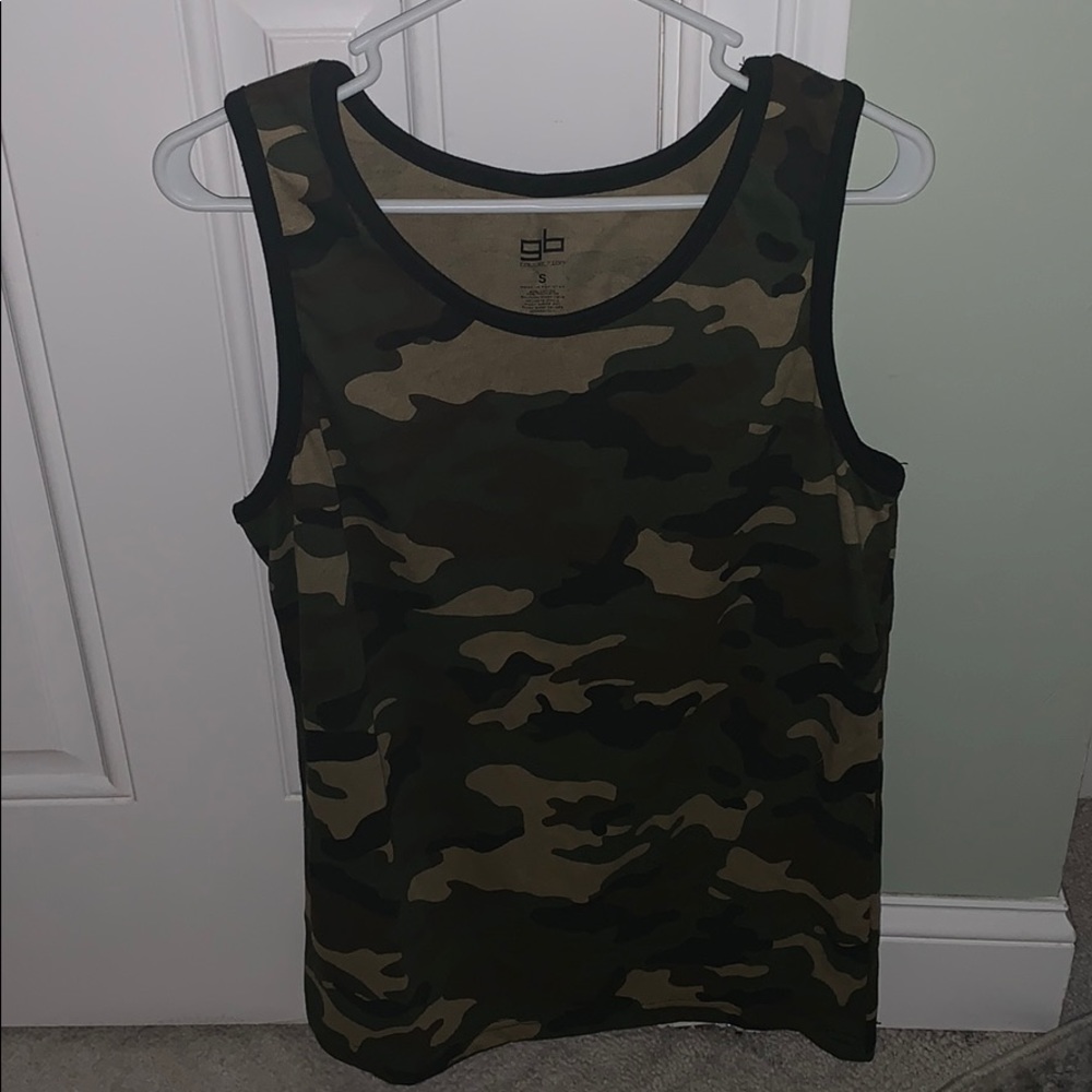 Men’s army tank top